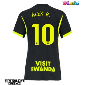 Atletico Madrid Alex Baena #10 Dámské Venkovní Dres 2026-27 Krátký Rukáv